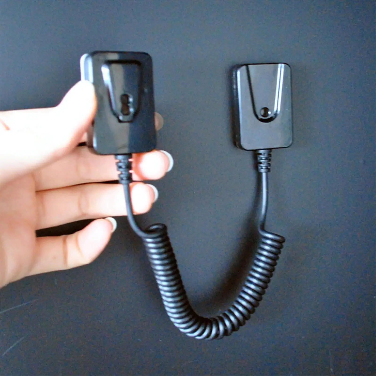 Remote Control Anti-Lost Rope Wall-Mount Remote Control With Extendable Spring Curly Wire Hardware Cable Lock For Phones