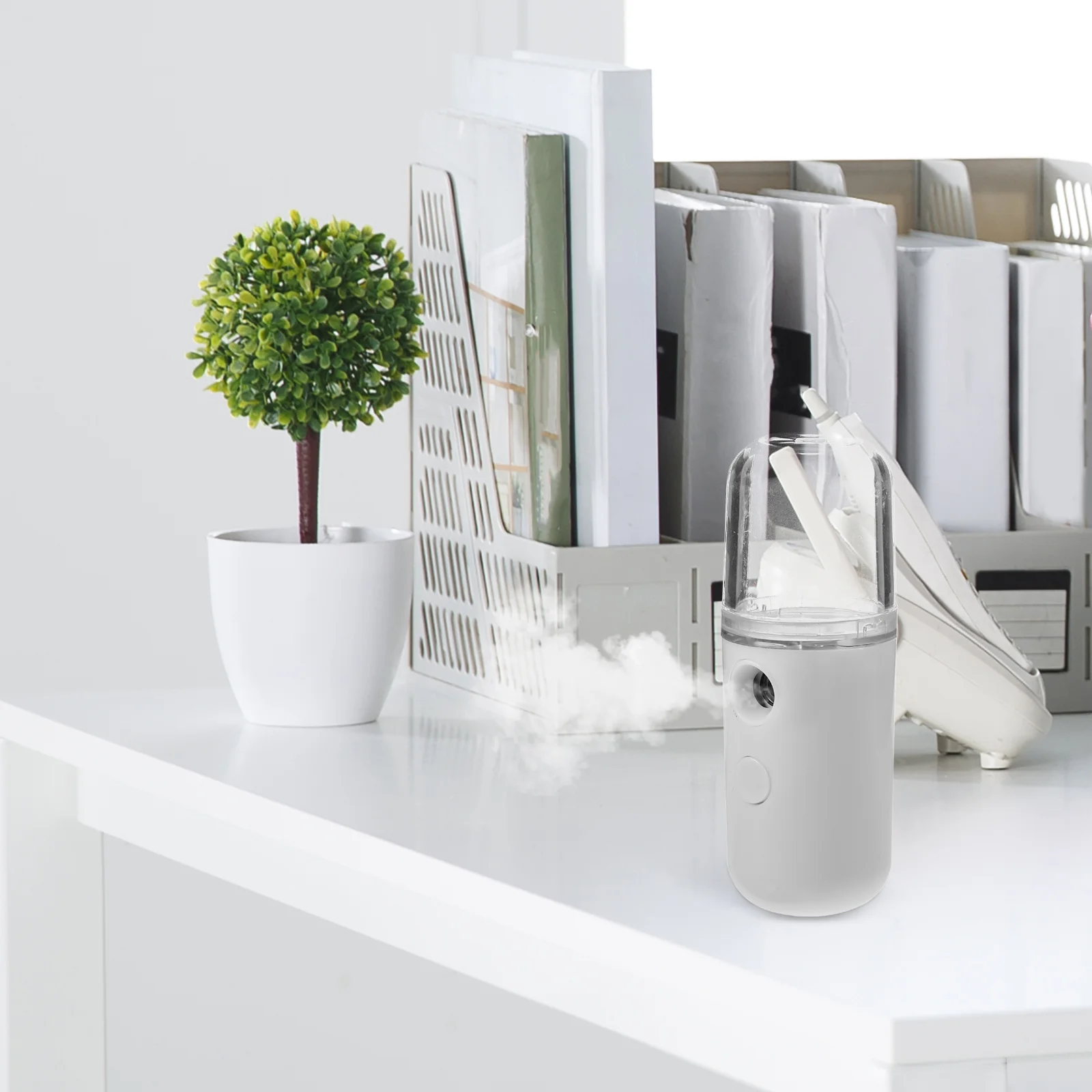 

1Pcs Humidifier Creative Design Air Moistener for Home Office Bedroom Long-Lasting Air Humidifier Diffuser Aromatherapy