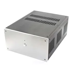 KYYSLB DIY Home Audio Box 285*150*370mm WA109 Aluminum Amplifier Chassis Class A Amplificador Pure Post-amplifier Case