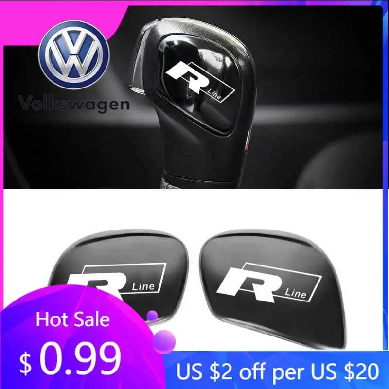 

2026 Hot For Volkswagen VW 2025 Hot Car Gearbox Control Gear Lever Stickers Shift Stick Handle Accessories for VW R line GTI Pol