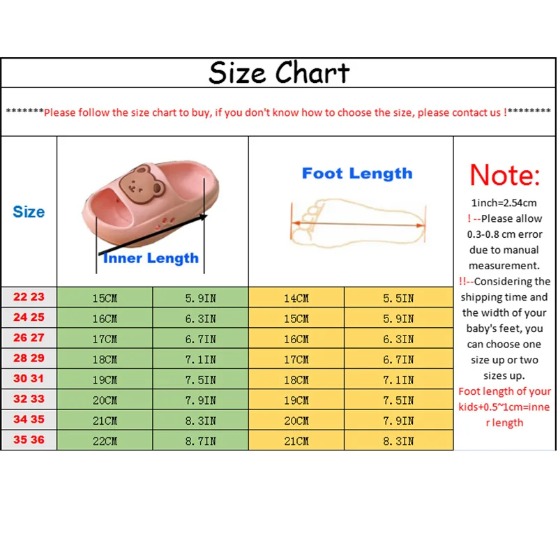 Children\'s Beach Slippers For Boys Girls Home Shoes Summer Thick Flip Flops EVA Soft Outdoor Slippers Child Adults