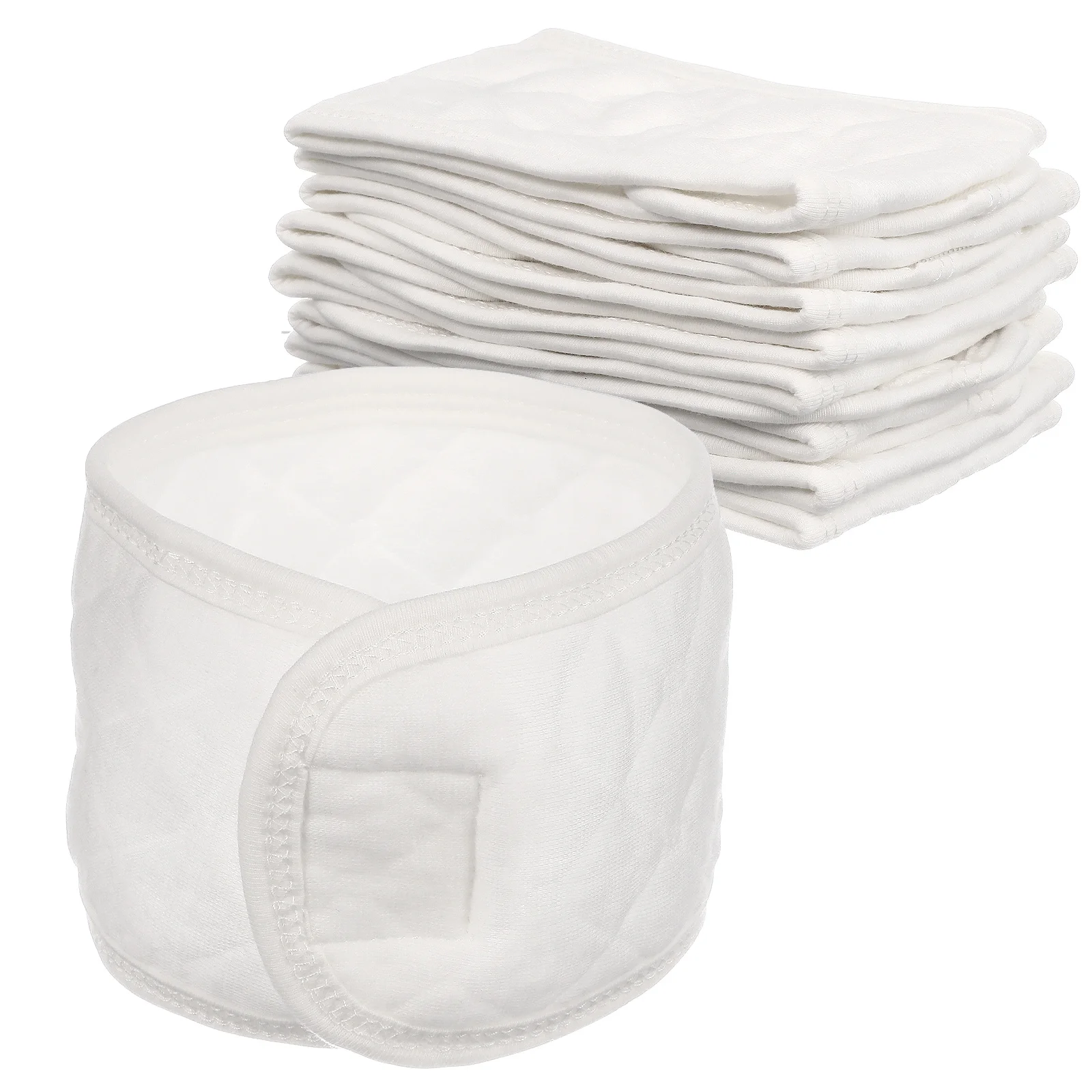 

8 pcs Cotton Newborn Umbilical Belts Natural Infant Belly Bands For Baby Navel Protection Fast Healing Soft Comfortable Fit