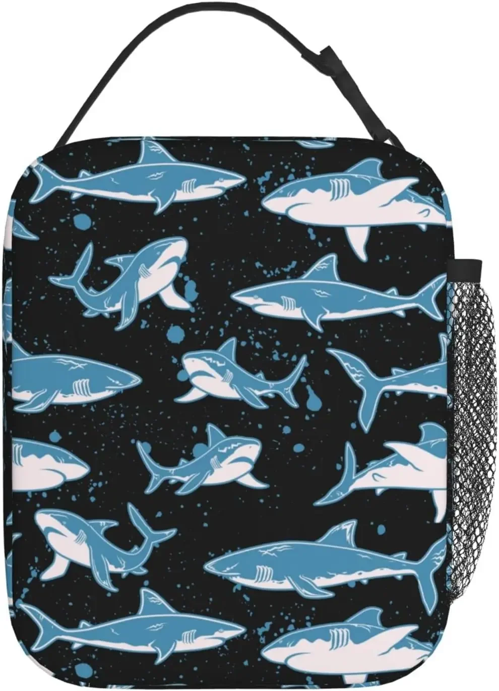 Shark Thermal Lunch Bag for Teens Kids Leakproof Cooler Tote Bags Reusable Insulated Lunch Box for Office School Picnic Travel