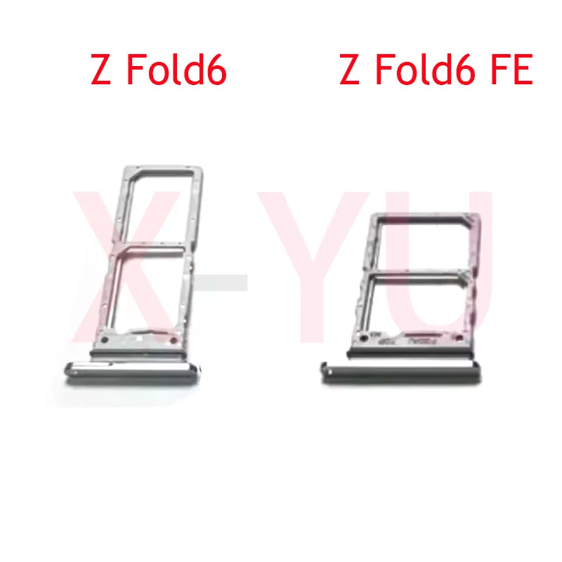 Voor Samsung Galaxy Z Fold 6 Fold6 Fe Sim Kaart Lade Houder Sleuf Adapter Vervanging Reparatie Onderdelen