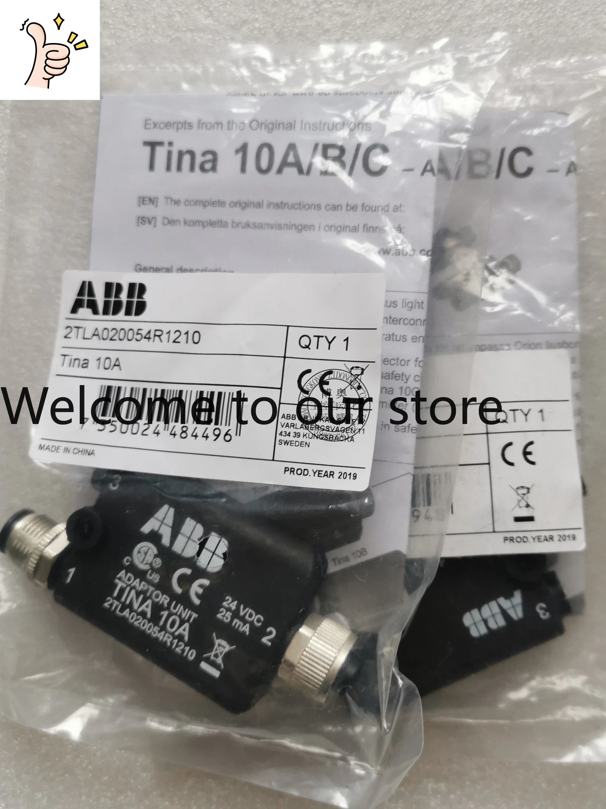 2026.4 New Machinery Safety Product Adapter Tina 10A/3A/5A 2TLA020054R1200Request A Quote