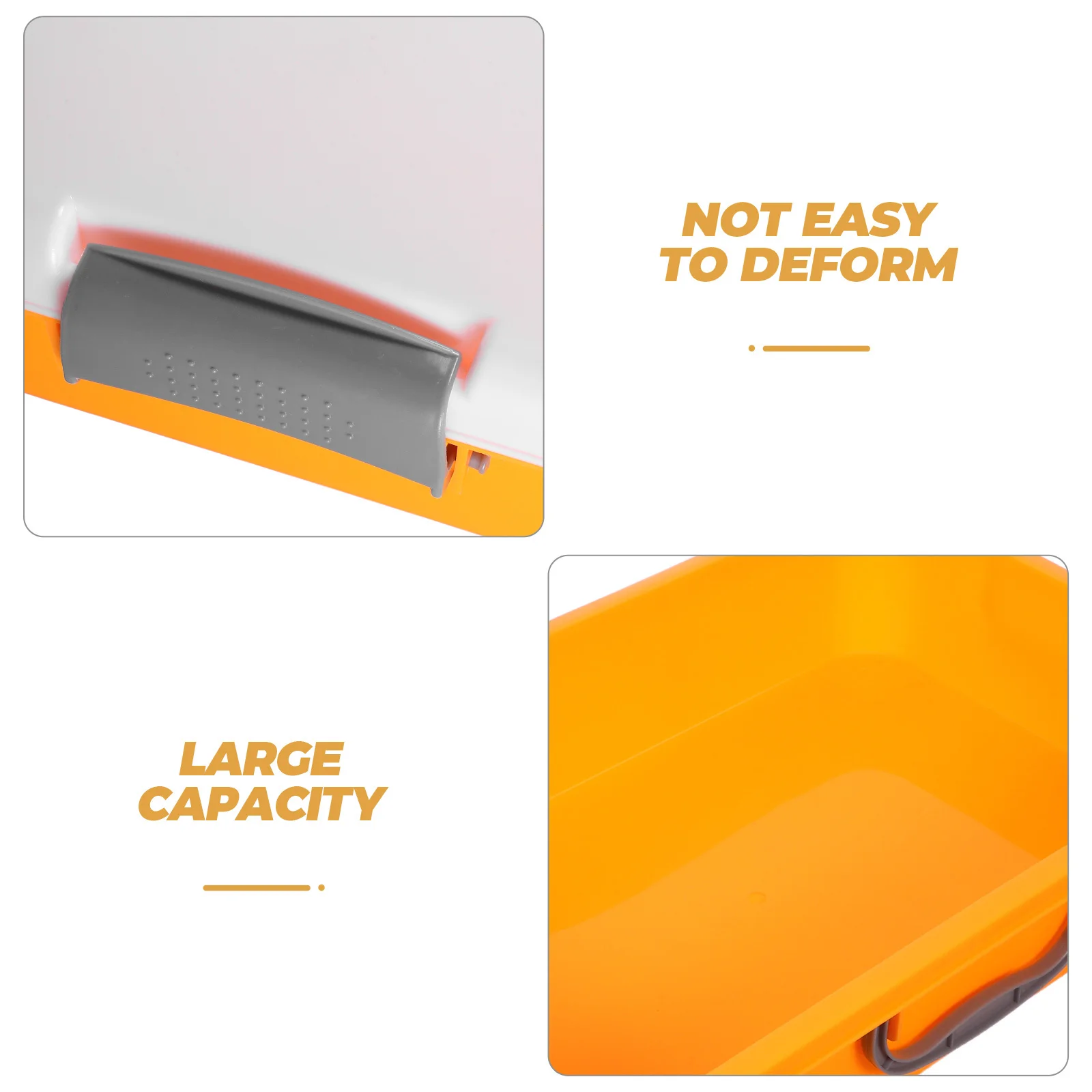 กล่องเก็บทรายเด็กแบบพกพาพร้อมฝาปิด ใช้ได้ทั้งในบ้านและนอกบ้าน กล่องจัดระเบียบทรายแบบถือสำหรับอุปกรณ์เสริมทราย กล่องทรายเด็ก