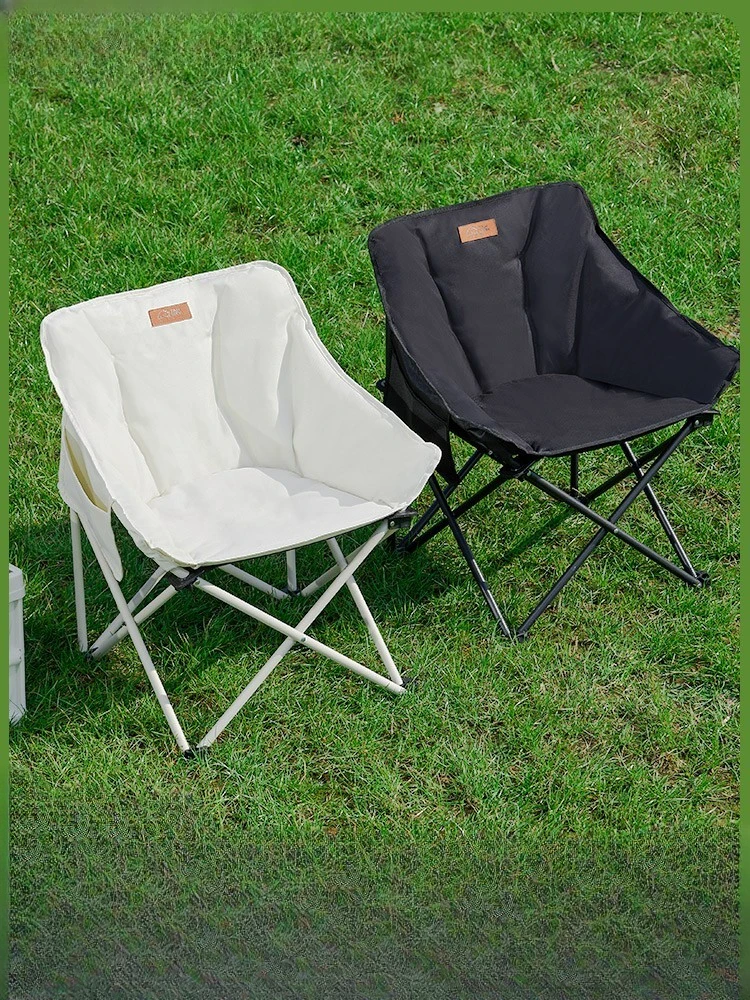 Japanese Moon Chair Outdoor Folding Chair Camping  Picnic Convenient Lying  Outdoor Maza Ultra Light Fishing