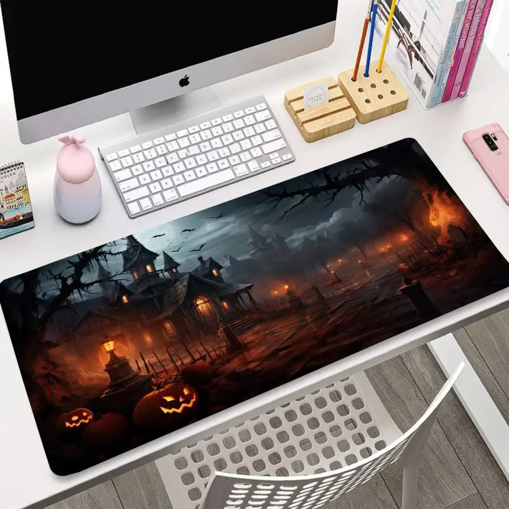 

Dark Castle mouse pad computer desktop decoration, HD printed rubber anti-slip, suitable for players and families