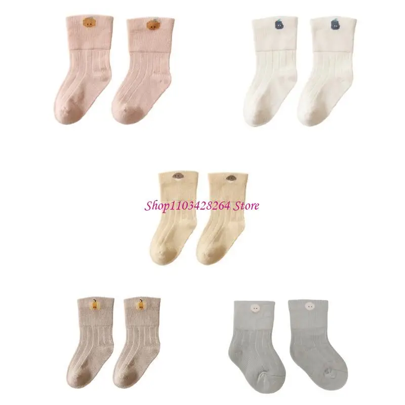 

1 Pair Newborns Socks Soft and Comfortable Socks Baby Warm Socks for Spring Autumn Indoor and Outdoor