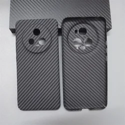 For Honor Magic 5 Pro Case Carbon Fiber Stripe Acrylic PC Hard Back Cover For Honor Magic5 4Pro No Fingerprint Shockproof Bumper