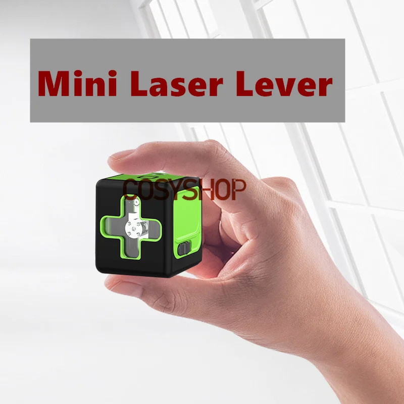 

Portable Mini Small Laser Infrared Level Meter Green Light 2-line Cast Line Meter High-precision Level Meter Strong Light