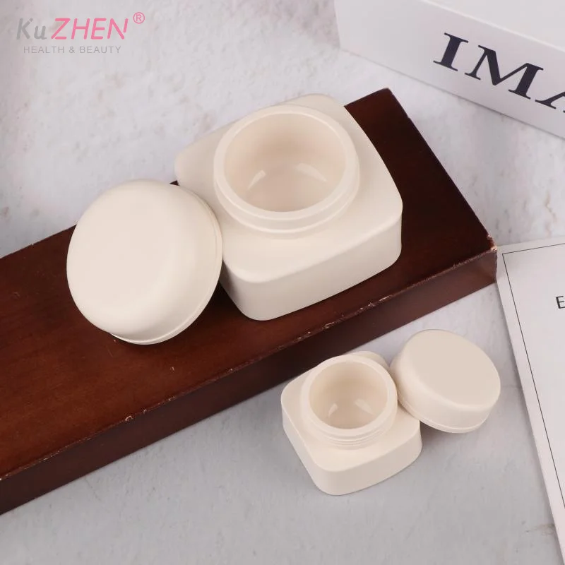 5/20g Empty Plastic Nail Art Cosmetic Square Containers Jar Face Cream Pot Nail Gel Powder Box Makeup Lotion Tool Packaging