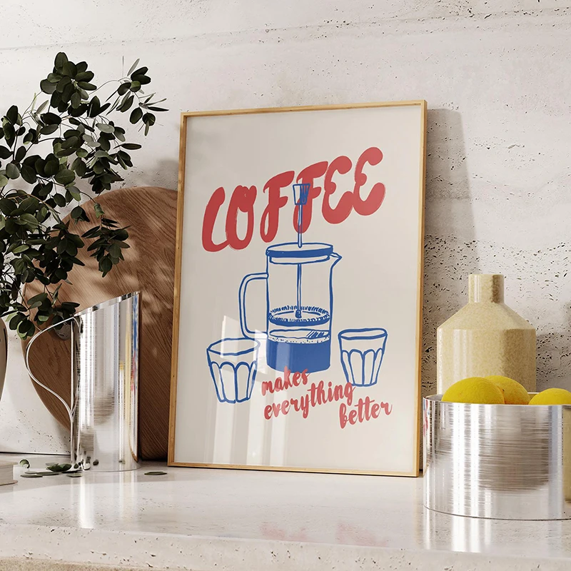 1 Piece Frameless Modern Fashi - Photography Coffee review and price