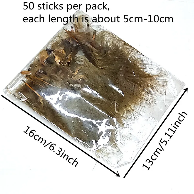 Selected 50pcs feathers turkey marabou fly tying feathers for wooly bugger leech streamer fly tying materials - view 2