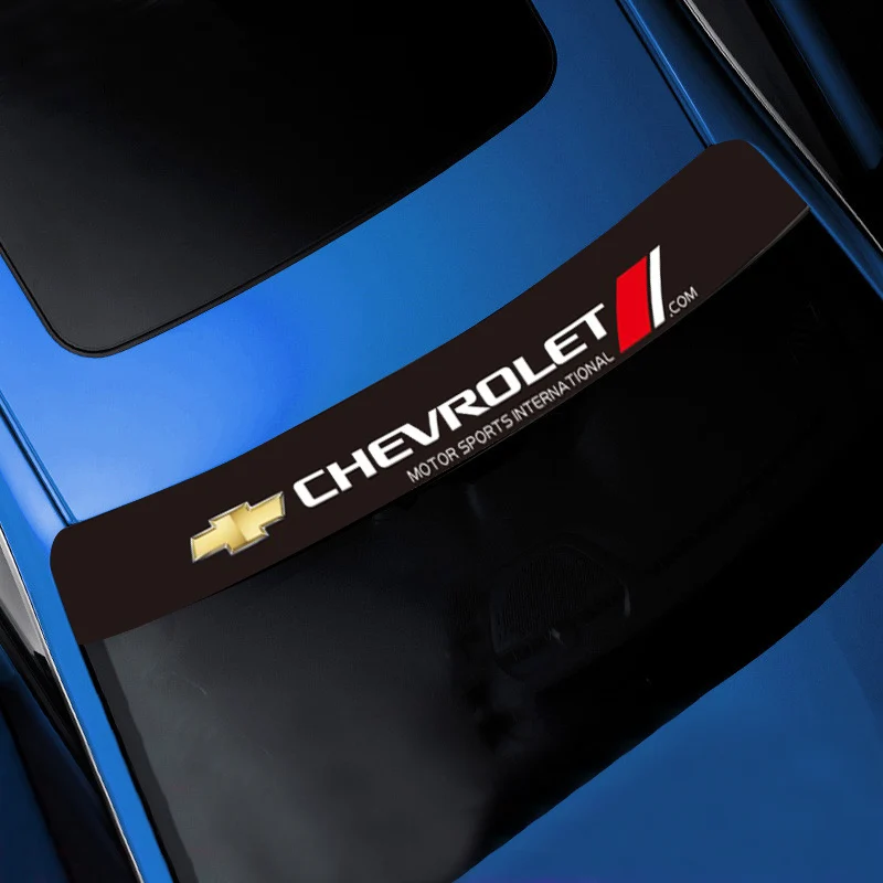 מדבקות לשמשה קדמית אחורית לרכב אביזרי רכב לשברולט CRUZE Spark Captiva Tracker Epica Nubira Malibu Lanos Z71 Sail