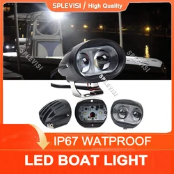 Marine Boat Lights, Pontoon Boat Docking Light Deck Light Navigation Lights for Kayak Bass Jon Fishing Boat Spreader Light DIY