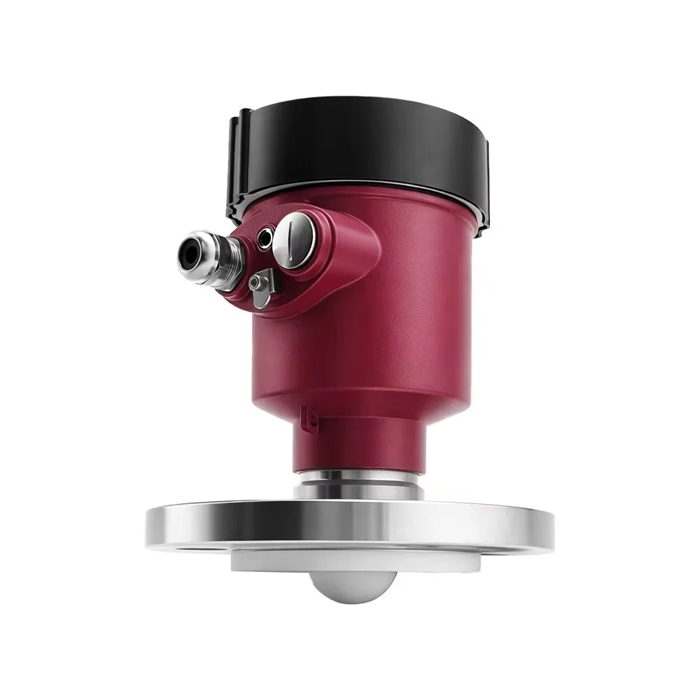 80GHz Radar Level Sensor Compact Non-Contact Liquid Small Tank RS485 Modbus for Pharmaceutical Pure Water Clean Process