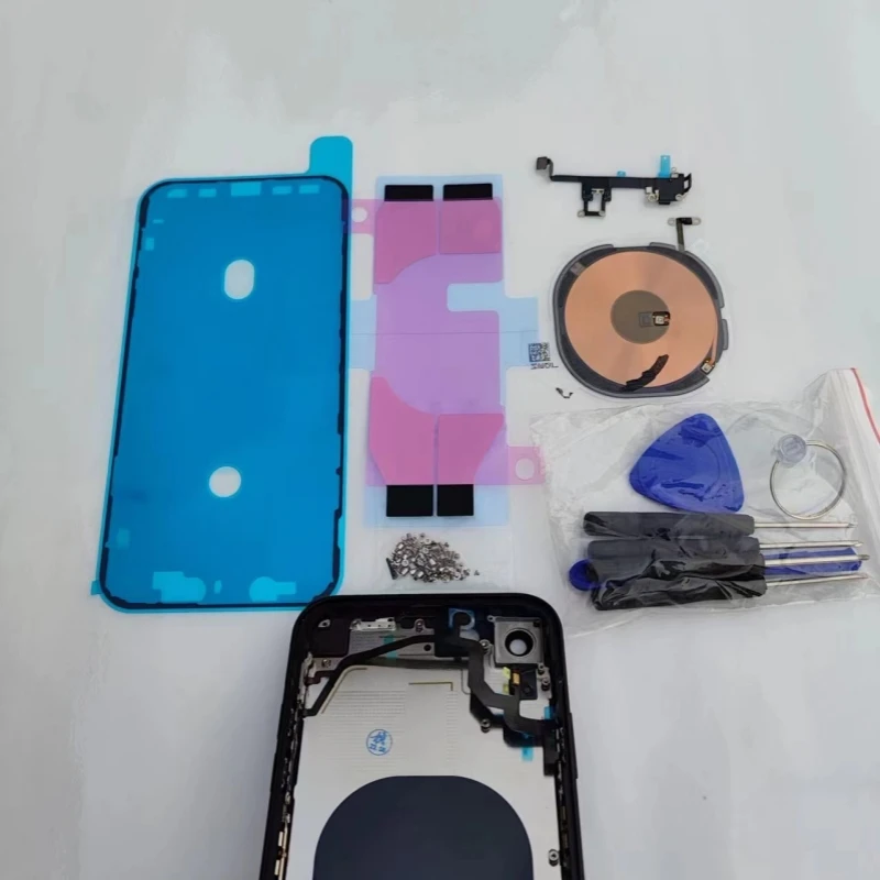 DIY Back housing For iPhone XR To 13/14 Back Cover Assembly Fully Compatible For XR to 14 Back Housing Free Gifts Free Shipping