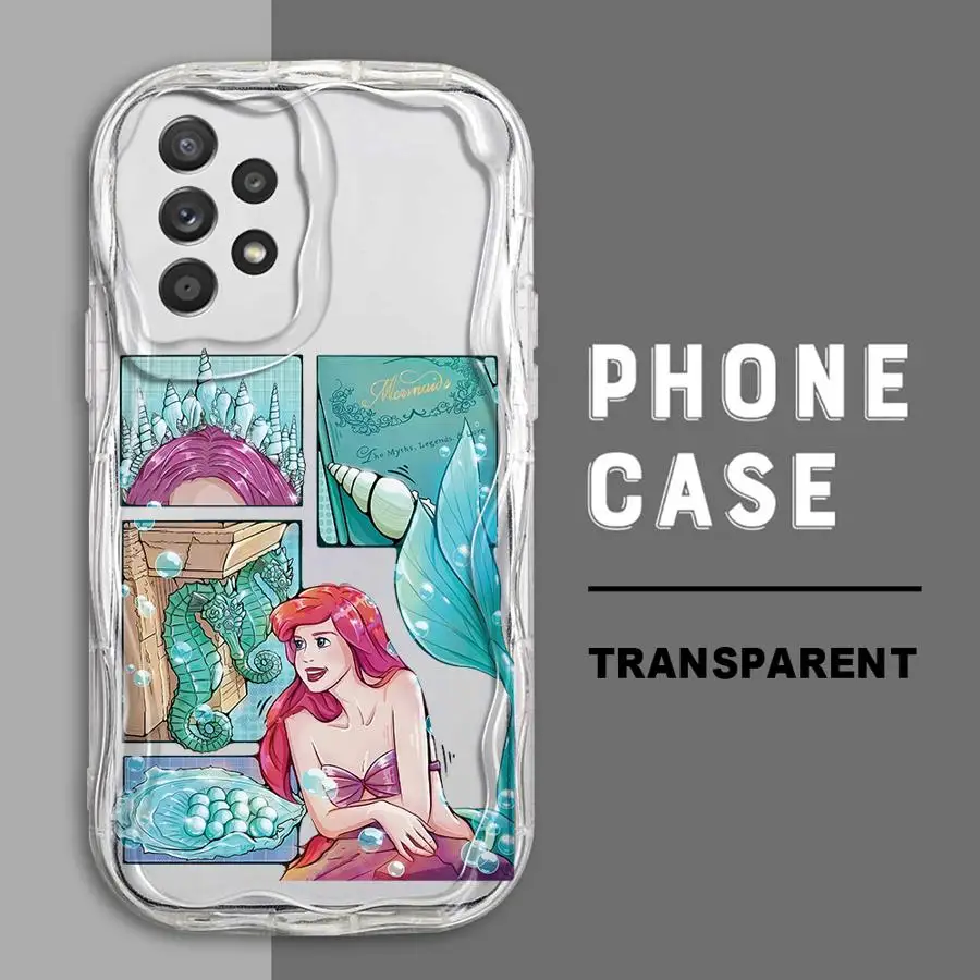 حافظة لهاتف سامسونج جالاكسي A05 A13 A15 A04 A11 A02s A50 A20 A03 A12 A16 A06 ديزني برينسيس جريل