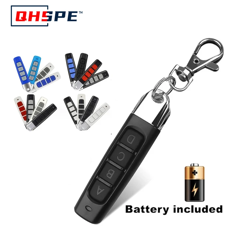 433MHZ Copy Remote Control Auto 4 Channe Code Garage Gate Door Opener Remote Control Duplicator Cloning Code Car Key