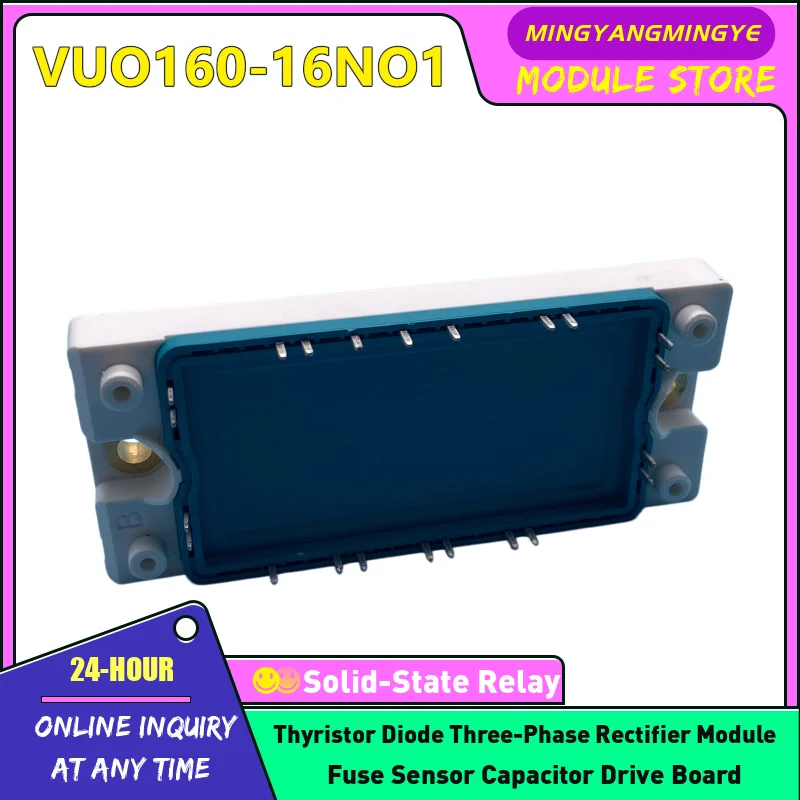 

В НАЛИЧИИ НОВЫЕ ОРИГИНАЛЬНЫЕ МОДУЛИ IGBT VUO160-12NO1 VUB116-16NOXT VUB116-16NO1 VUO121-12NO1 VUO121-16NO1 VUO160-16NO1