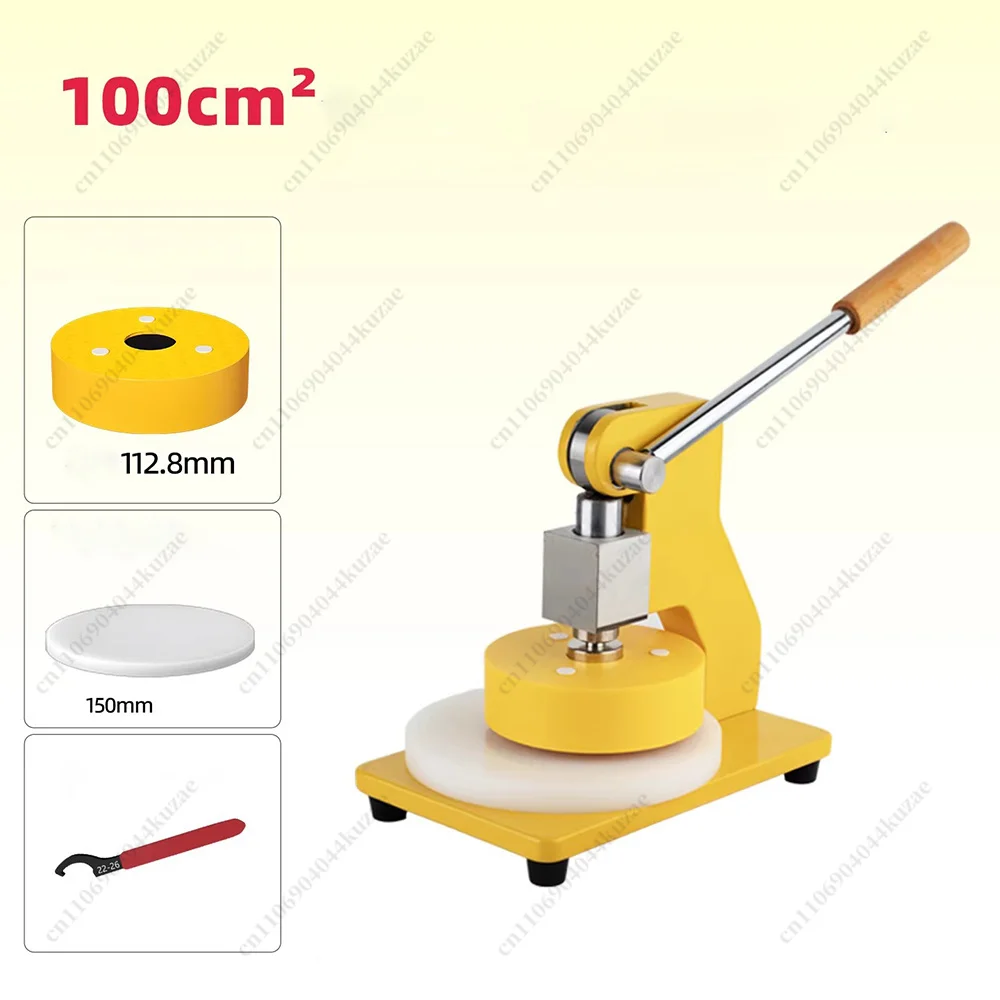 100cm² Handheld Precision Sample Cutter, Sampling Tool for Textile, Fabric, Film & Paper Test