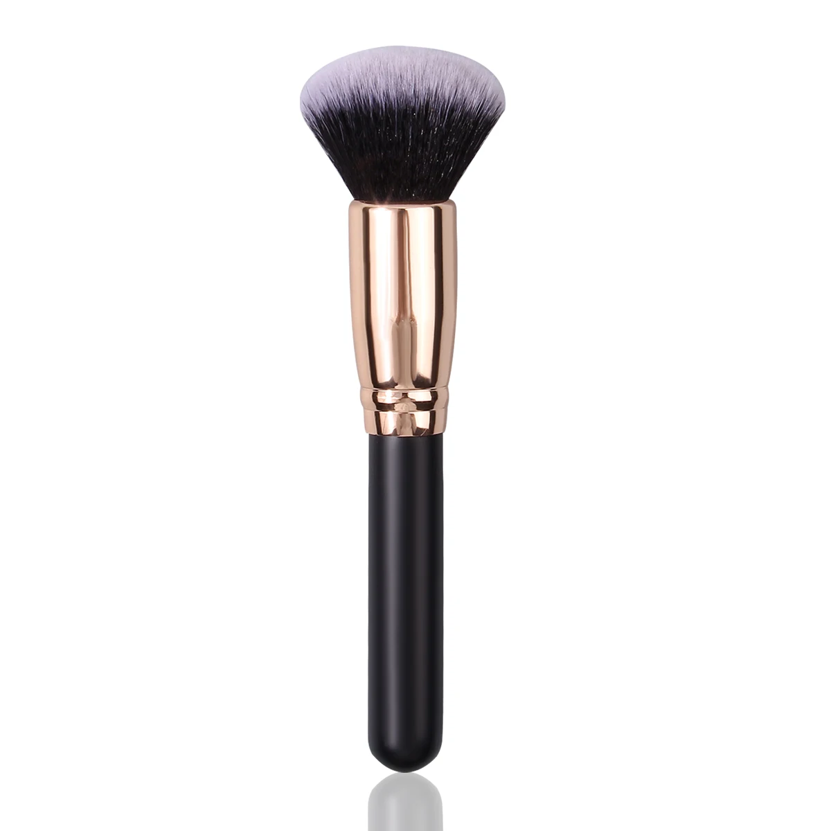 فرشاة مكياج واحدة رائعة مع شعيرات رقيقة وناعمة، فرشاة مكياج محمولة متعددة الوظائف للسفر، أداة تجميل
