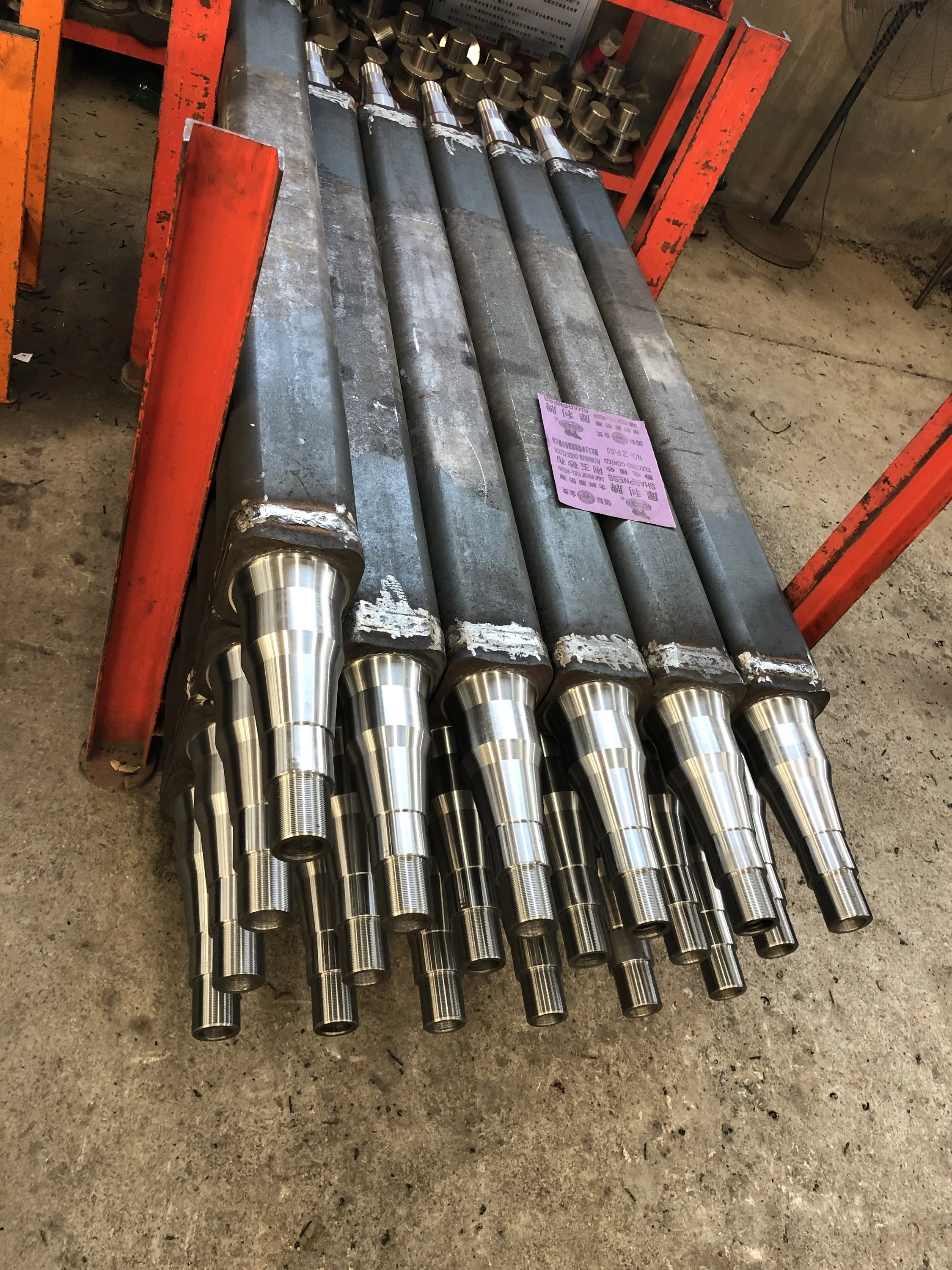 German Type Axle Tube China Semi Trailer Axle Spare And Accessory Parts 150*150 Square