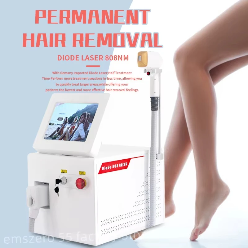 

Latest Portable 808nm Diode Laser Machine Painless Hair Removal Beauty Equipment Stationary Style for Sale