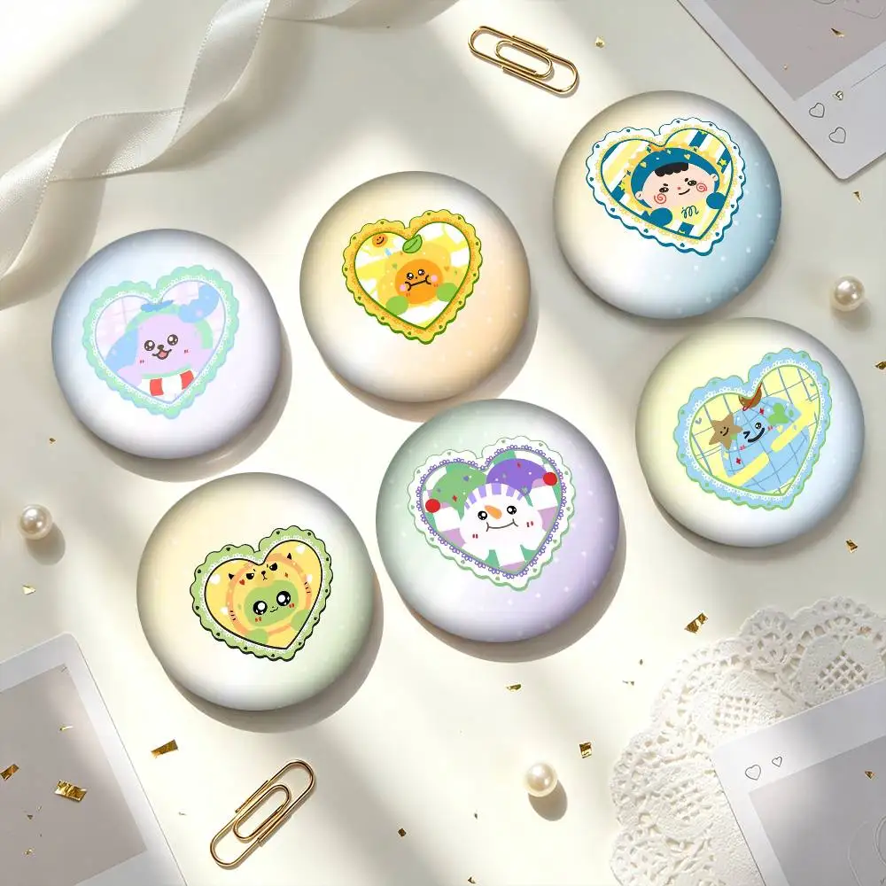 G-GMMTV Official Logo   25 32 44 58 75mm Badges Personalized Round Brooches Pins Accessory Gift