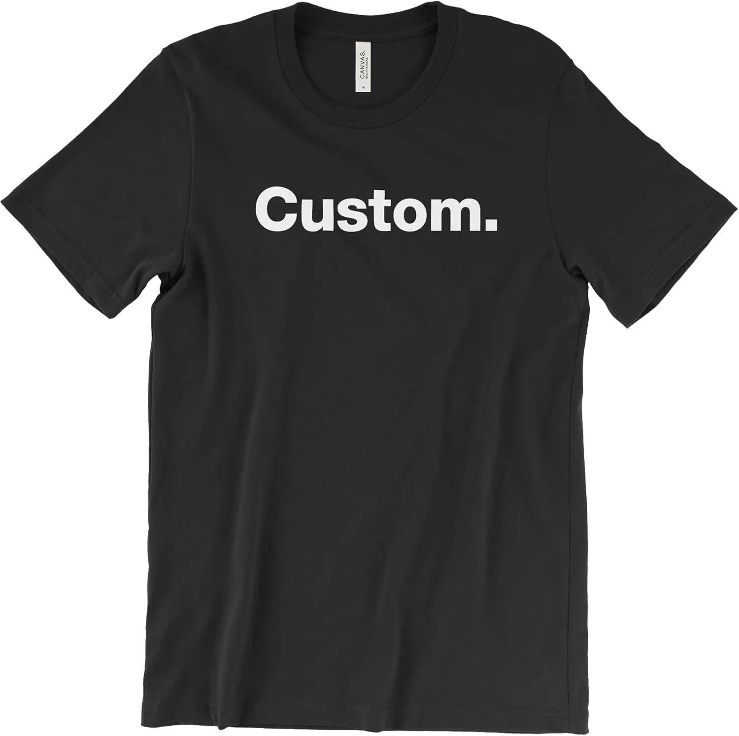 Custom One Word/Line T-Shirt for Men - Add Your Text