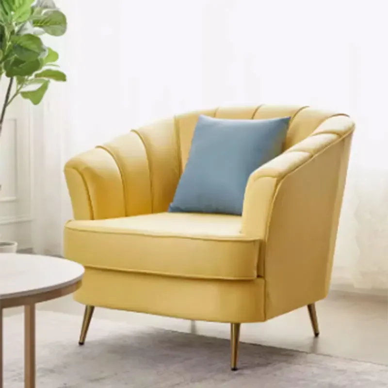 

Two Seater Nordic Fancy Sofas Bedroom Girl European Armchair Lazy Sofas Modern Hotel Luxury Divani Da Soggiorno Home Furniture