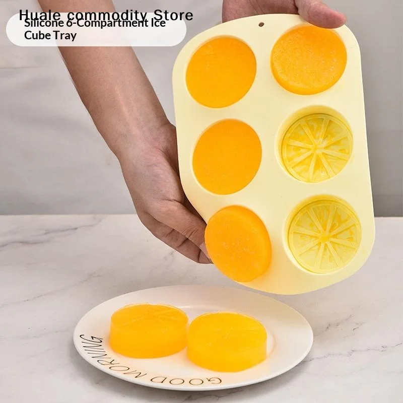 

【HG】6 Cavity Fruit Shape Chocolate Candy Molds Watermelon Strawberry Lemon Pineapple Fruit Silicone Mold Ice Cube Tray