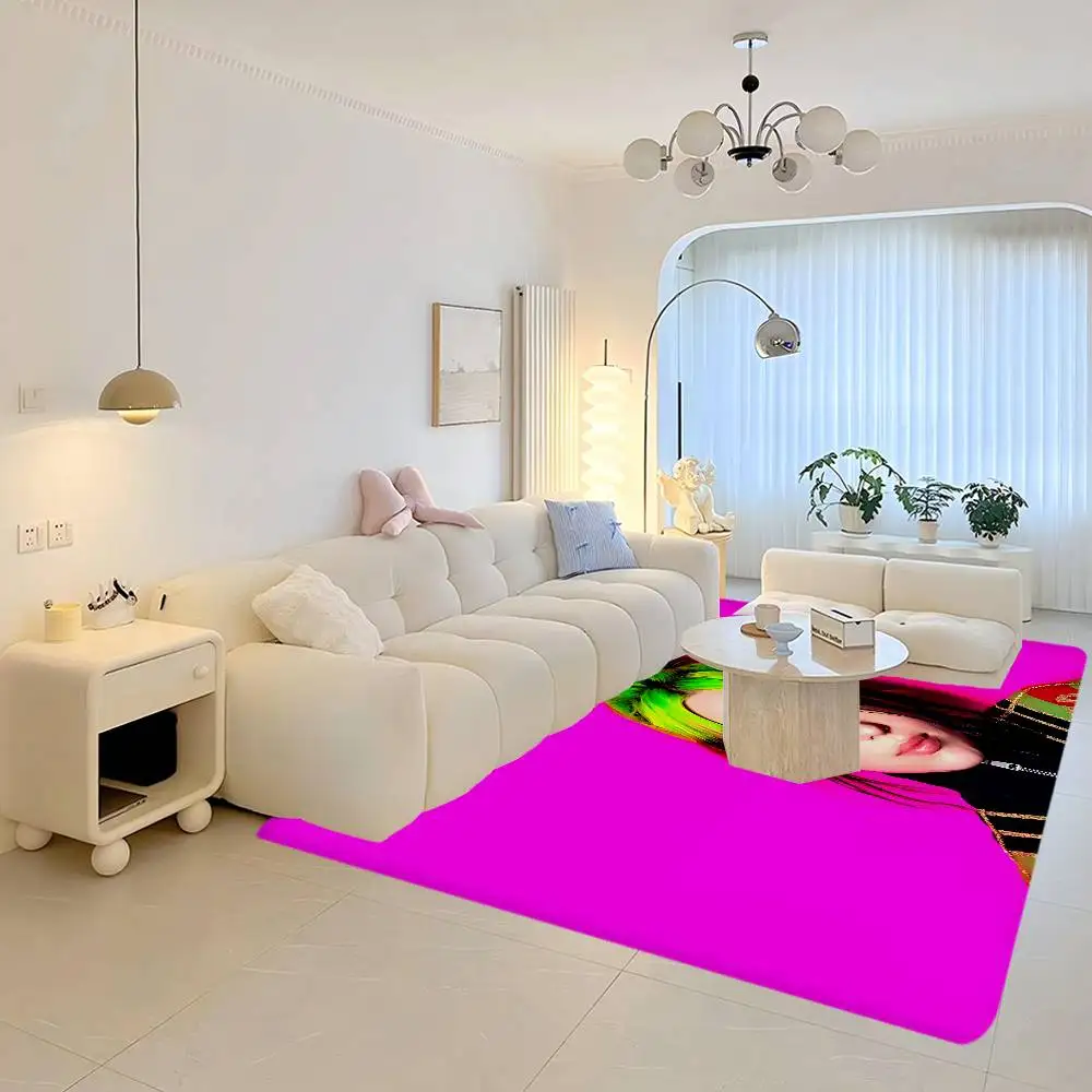 Hot B-BillieS Floor Mat INS Style Soft Bedroom Floor House Laundry Room Mat Anti-skid Household Carpets