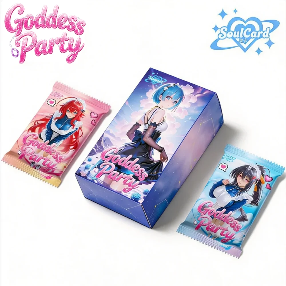 2026 Limited Edition Waifu Cards Goddess Story Goddess Party Anime TCG CCG Collectible Trading Card Gift