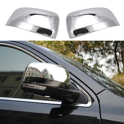 Side RearView Mirror Cover Caps For Dodge Durango SUV 2011 2012 2013 2014 2015 2016 2017 2018 2019 2020 2021Carbon Fiber Chrome