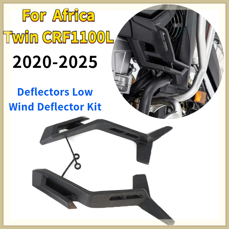 

Аксессуары для мотоциклов, дефлекторы, комплект дефлекторов низкого ветра для Honda Africa Twin CRF1100L CRF 1100 L 2020 2021 2022 2023 2024 2025