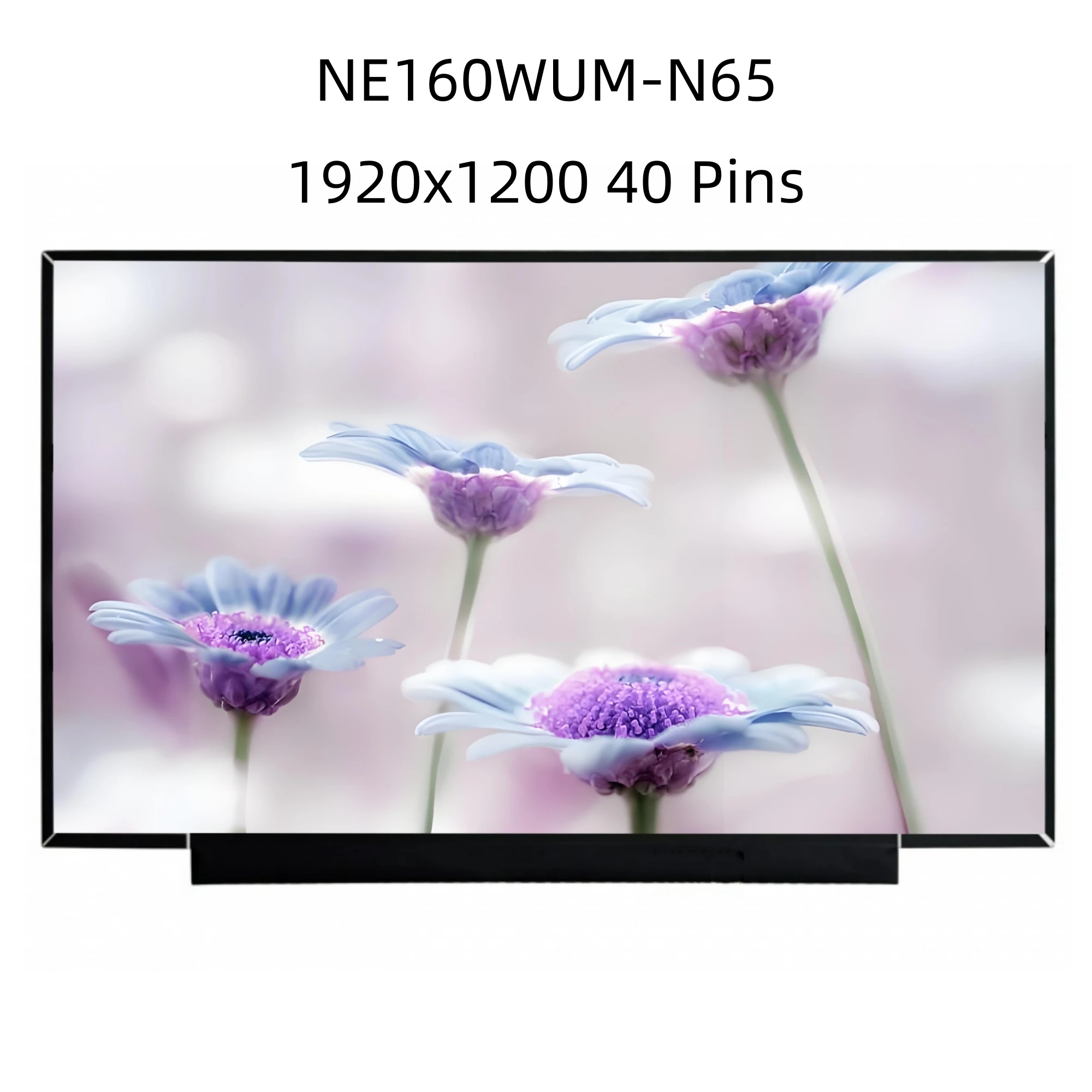 

NE160WUM-N65 16.0" Laptop LCD Screen Panel Display 1920X1200 40Pin
