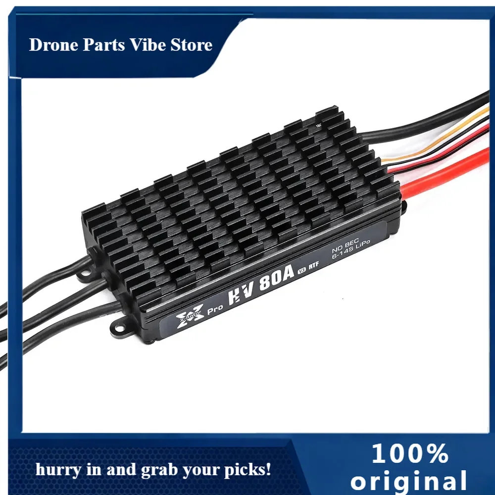 

Контроллер-регулятор для бесщеточных двигателей APXrotor 80A (6-14S)