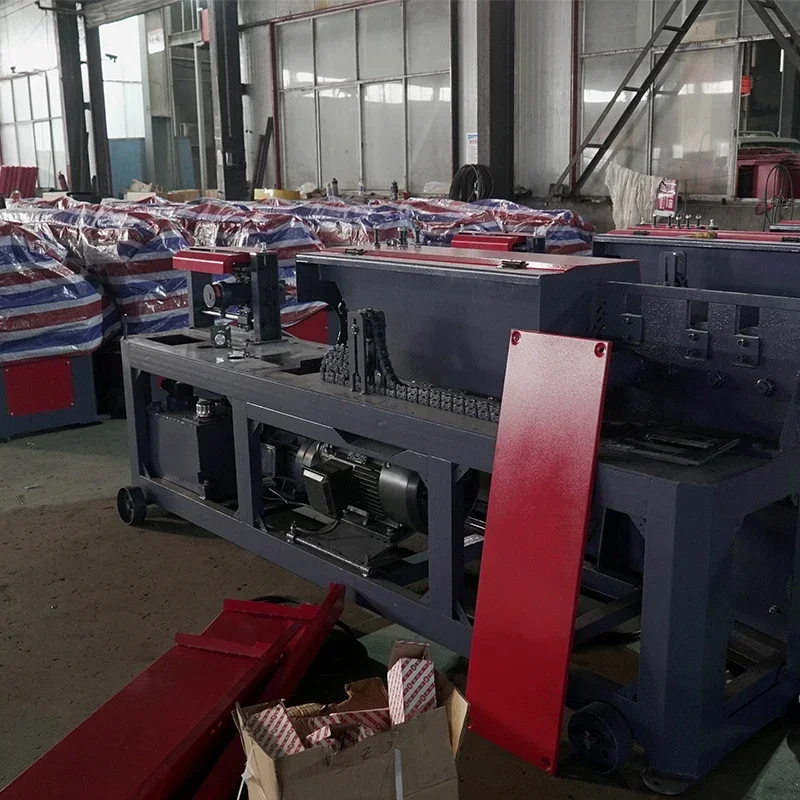 38m small CNC Steel Bar rebar Straightening and cutting Machine