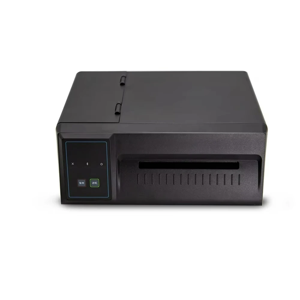 110mm Desktop Fast Printing FBA Shipping Label Printer Direct Thermal Industrial Waybill Barcode Sticker Printer