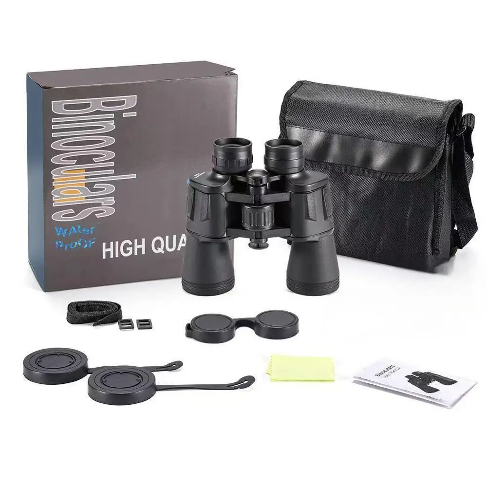 Binoculares Paul Blade 20x50 telescopio de alta definición con micro visión nocturna para conciertos al aire libre de alta potencia y alta definición