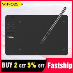 Digital Graphics Drawing Tablet 8192 Levels Pressure for Android Mac Windows Creation Sketch Painting Designing Online Course