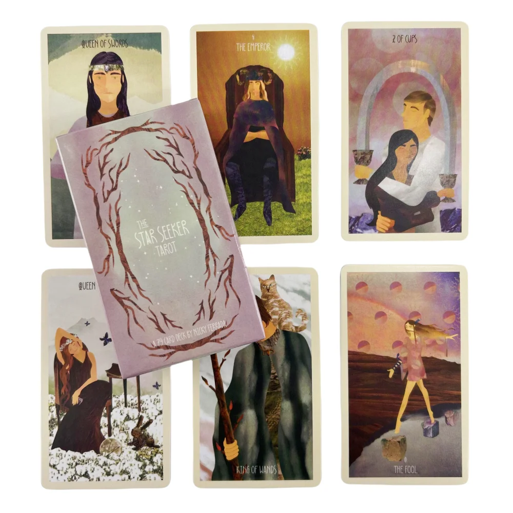 The Star Seeker Tarot Cards Fortune Telling Oracle Training Deck Entertainment Board Game Party Edition