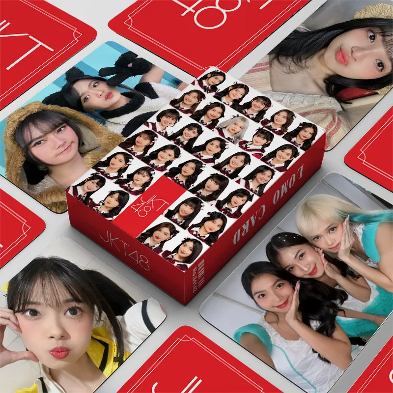 kpop jkt48 photocard cartao cartao lomo impressao de lados duplos fas presente alta qualidade 01