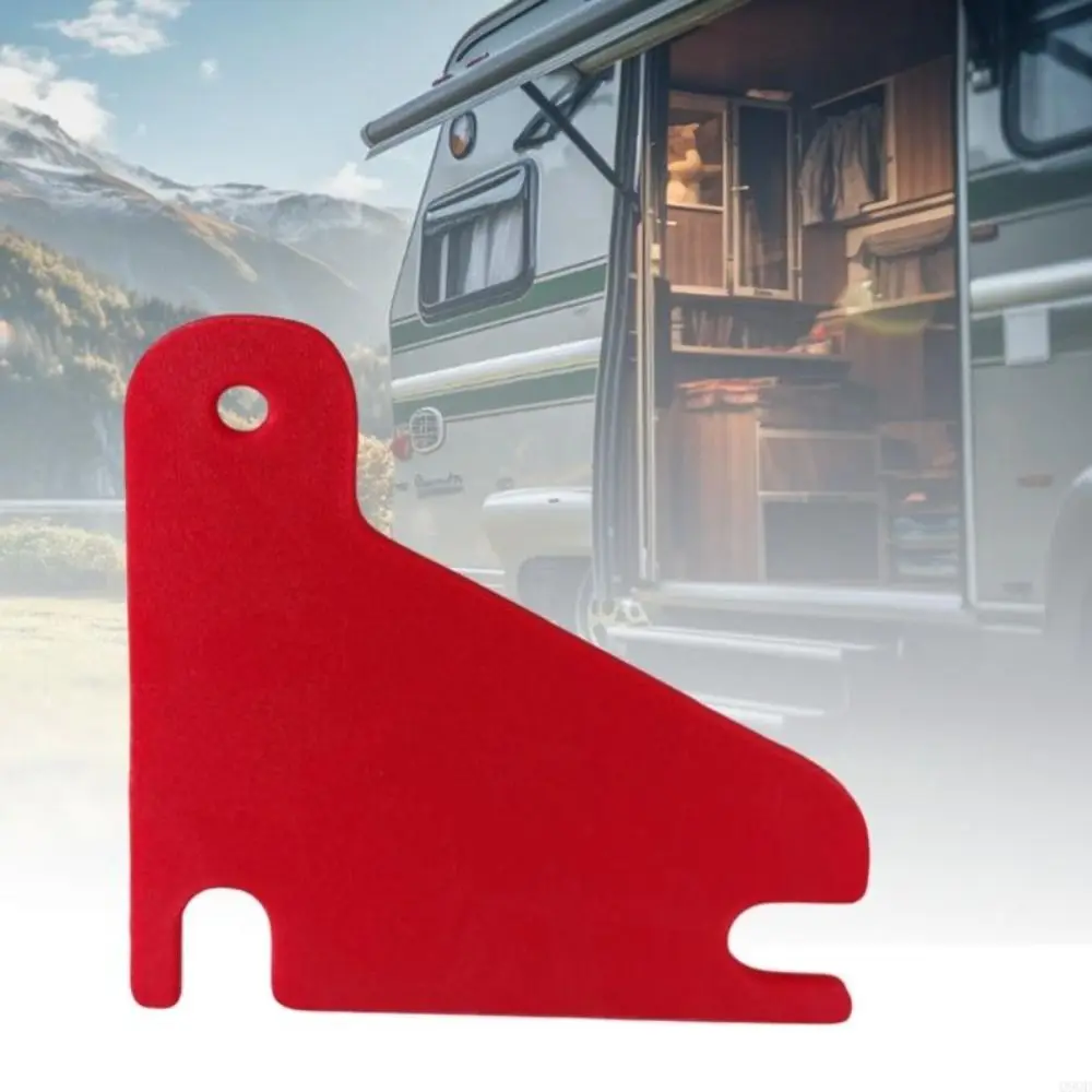 

Red Colored Recreational Vehicle Door Lock Secure Design Easy Identification Caravans Door Lock Practical Solution Entry Lock