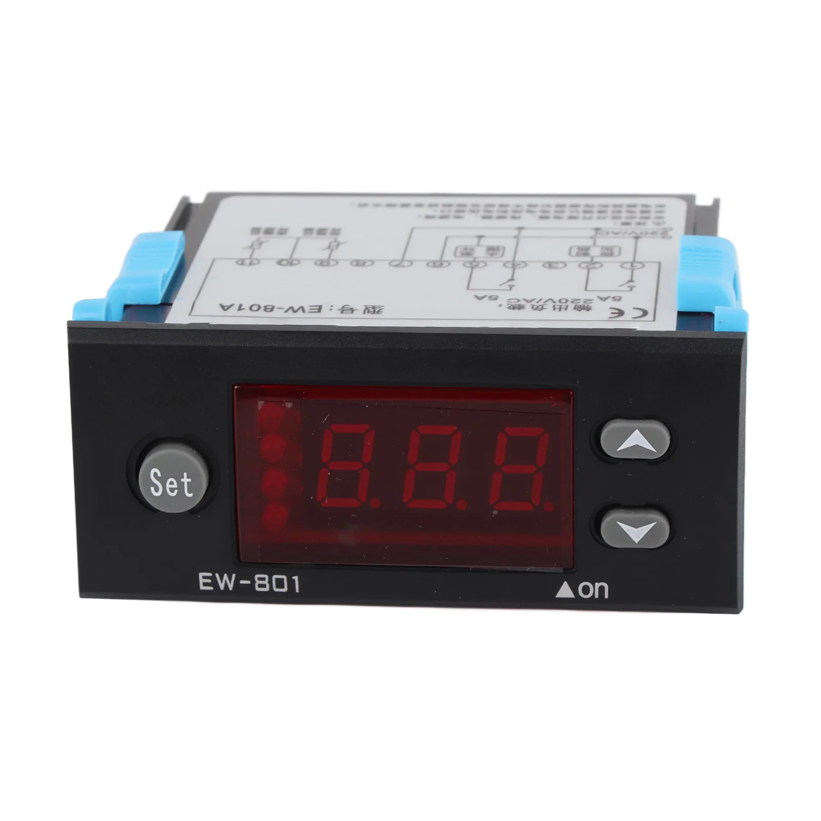 Intelligent Temperature Switch, Solar Water Heater Temperature Controller Thermostat with Sensor Digital Display