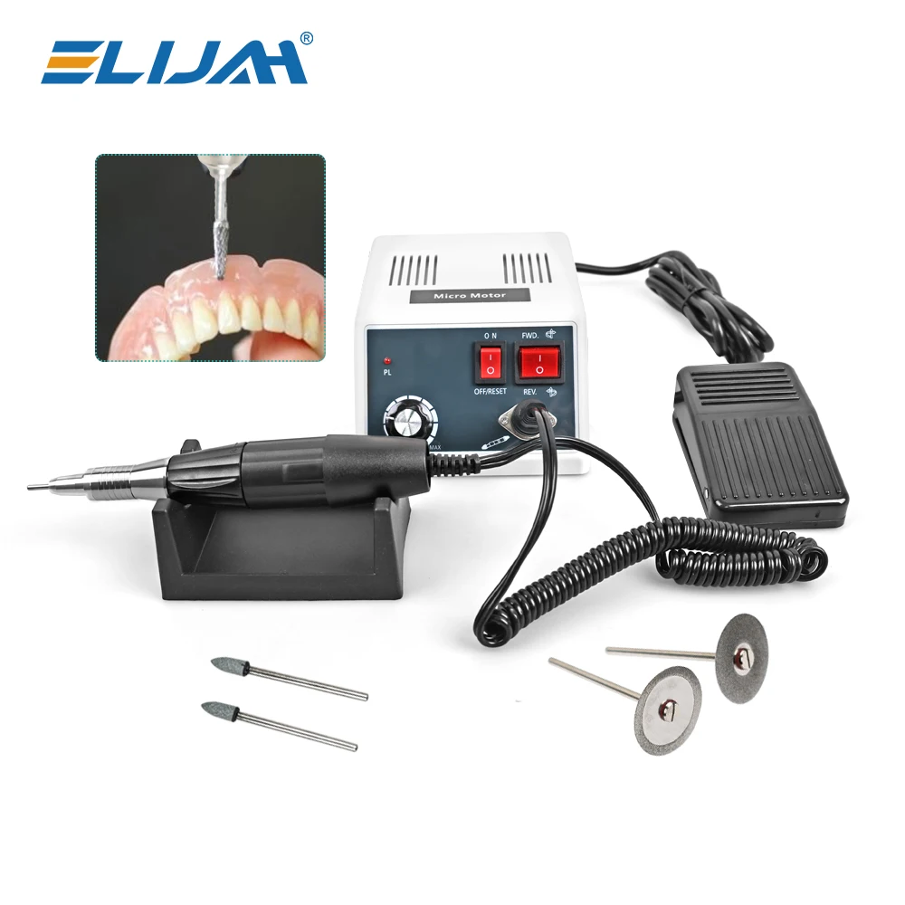 Dental Polishing Micro Motor 18/102/204 Handpiece 35000 RPM for Marathon Micromotor Machine Dental Handle Grinder Manicure Tool view 2