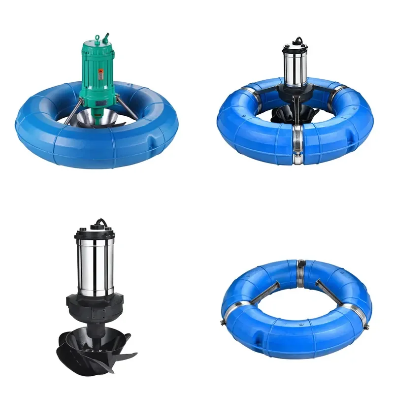 Larissa GA15 2HP Paddle Aerator Gear Pump 7m Cable Low Electrical Consumption High Speed for Fish Farming Aquaculture