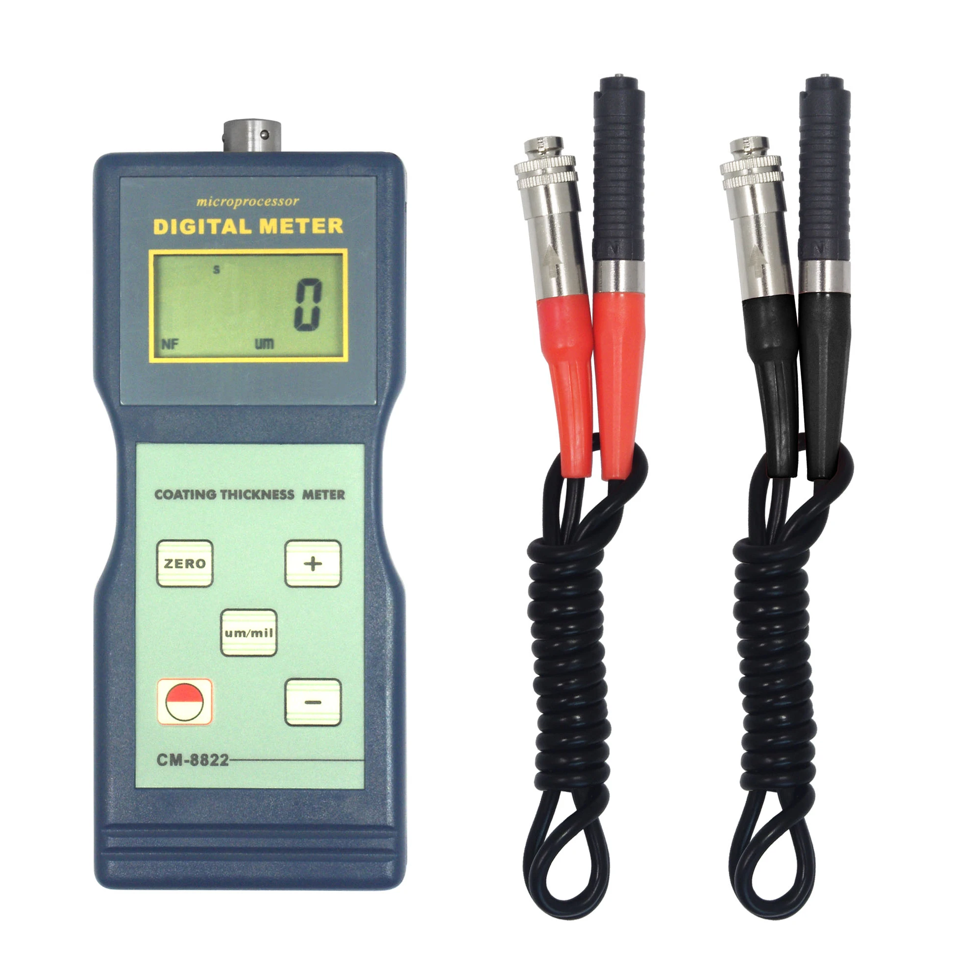 Digital Paint Thickness Gauge CM-8822 0~1000 Um  F&NF   0.1 Um / 1 Um   Resolution